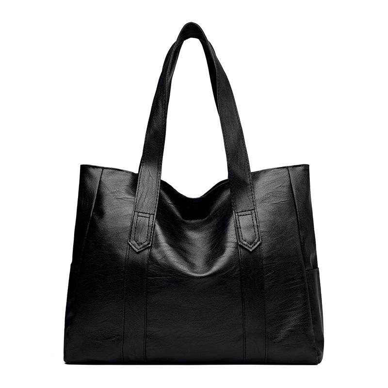 Large Capacity Commuter's All-matching Portable And Fashion Shoulder Bag Casual Tote Bag Autumn And Winter Fashion Handbag - Velora