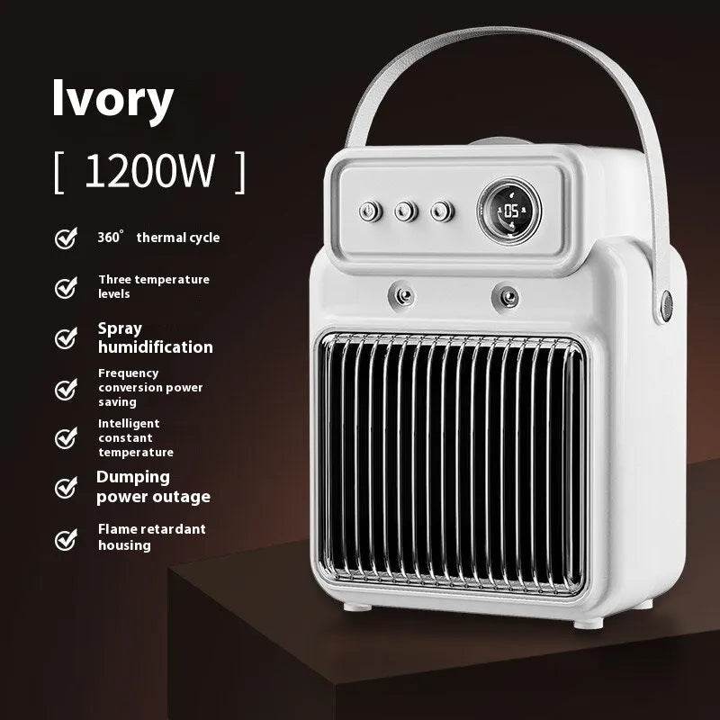 2 in 1 Indoor House Room Humidifier and Space Heater Warm Air Blower - Velora