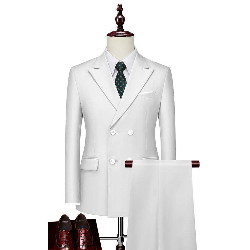 Men's Business Casual Suit Double Breasted Suit Suit - Velora