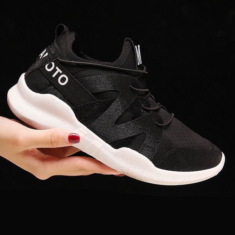 Sports Shoes Women's White Shoes Increased Breathable Casual Running Shoes - Velora