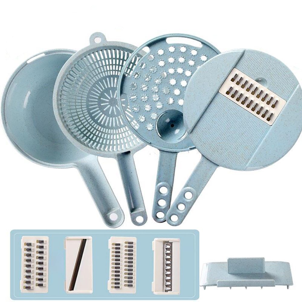 8 In 1 Mandoline Slicer Vegetable Slicer Potato Peeler Carrot Onion Grater https://like2b-uy
