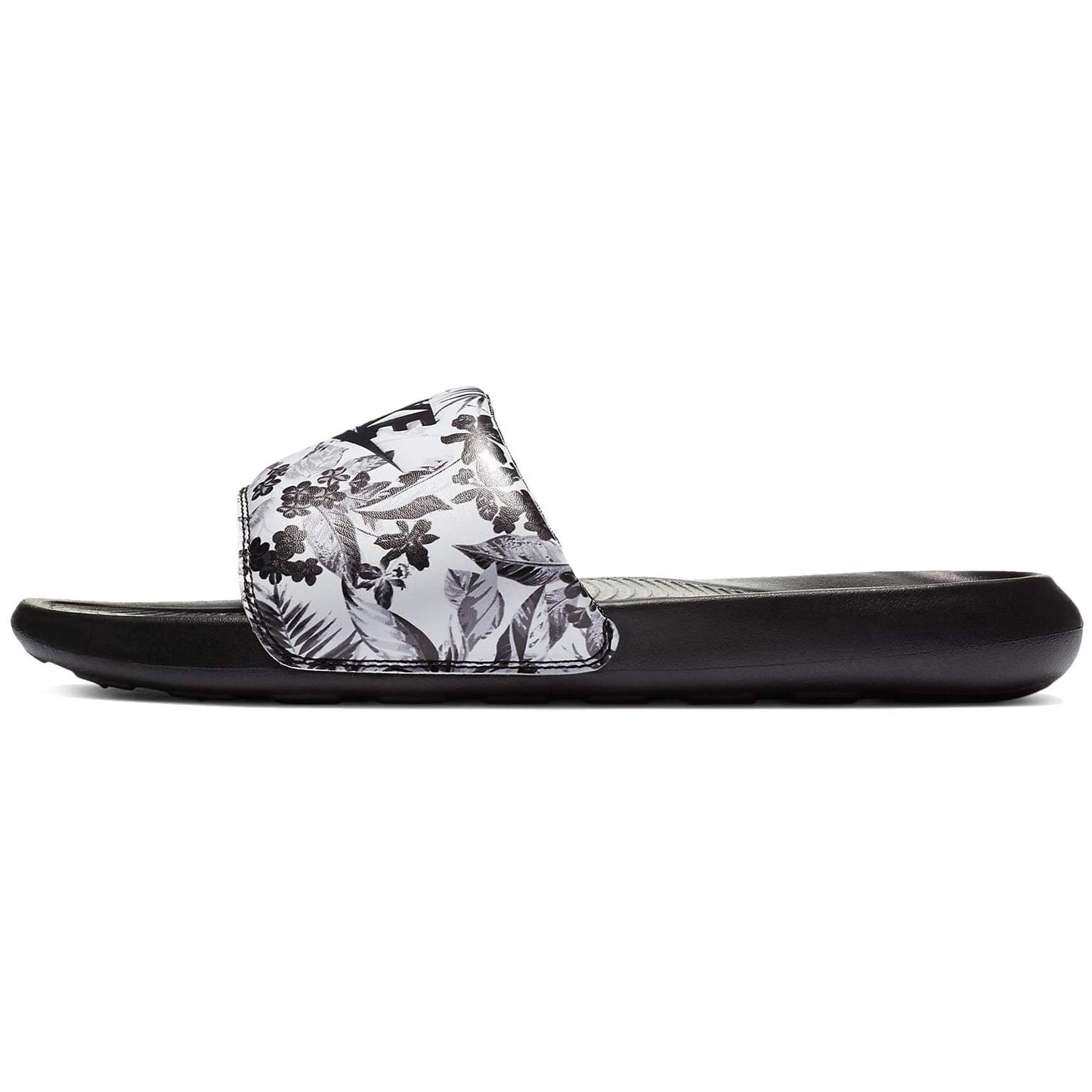 Nike Womens Tobogg Slide Sandal Black/White 5