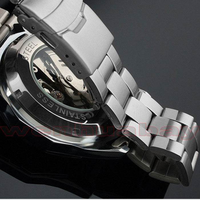 A Full Automatic Men's Automatic Mechanical Watches, Men's Automatic Mechanical Watch Steel Strip - Velora