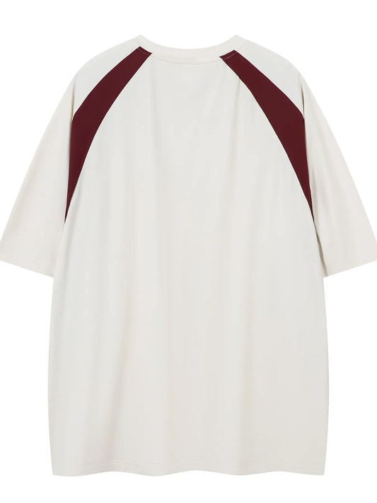 Men's Contrast Short Sleeve T-Shirt - Velora