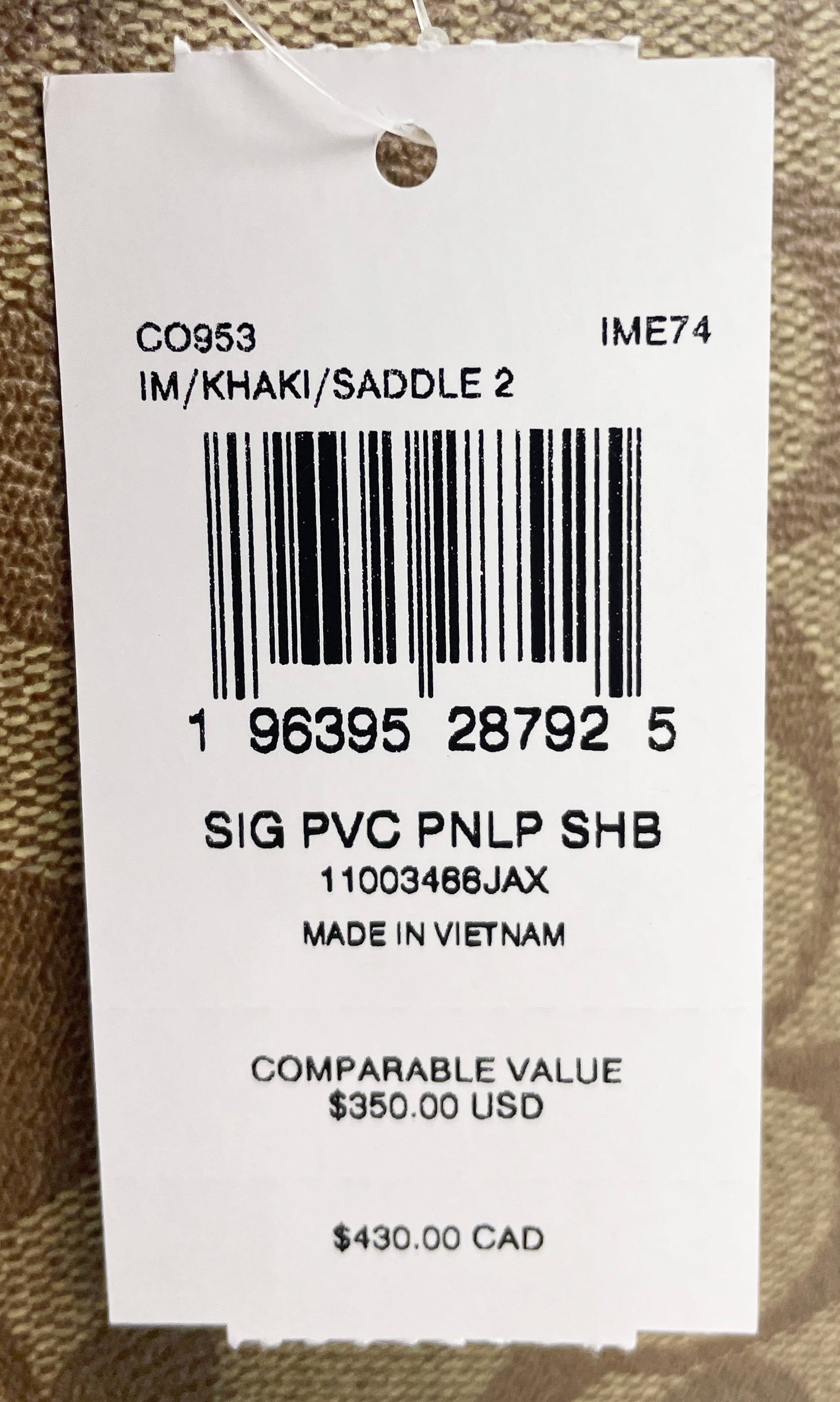 Coach Penelope Signature Shoulder Purse (CO953)