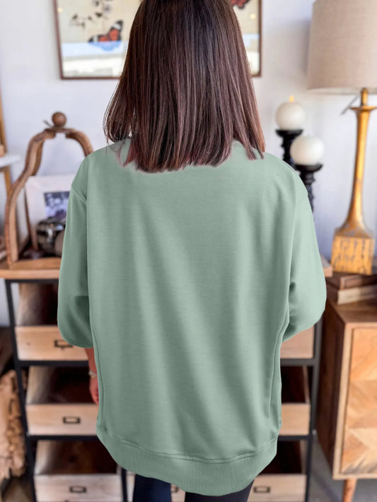 Round Neck Oversized T-Shirt - Velora