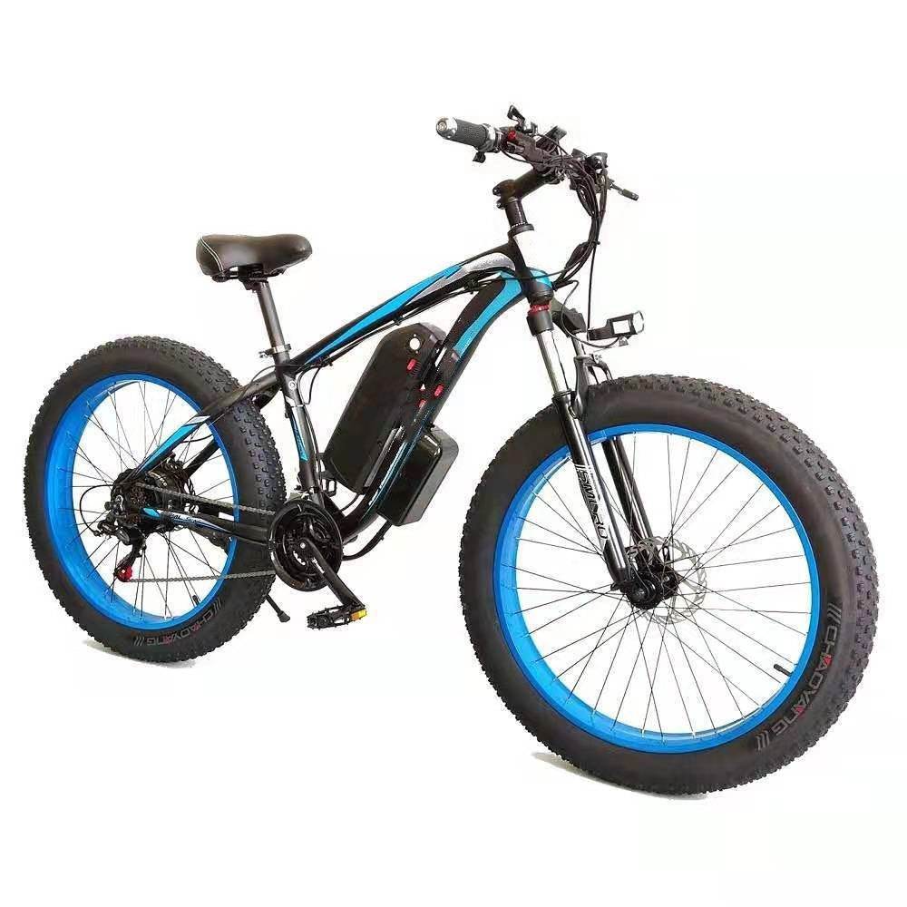 Electric Bicycle Lithium Tram Snow Electric Mountain Bike 21 Speed - Velora