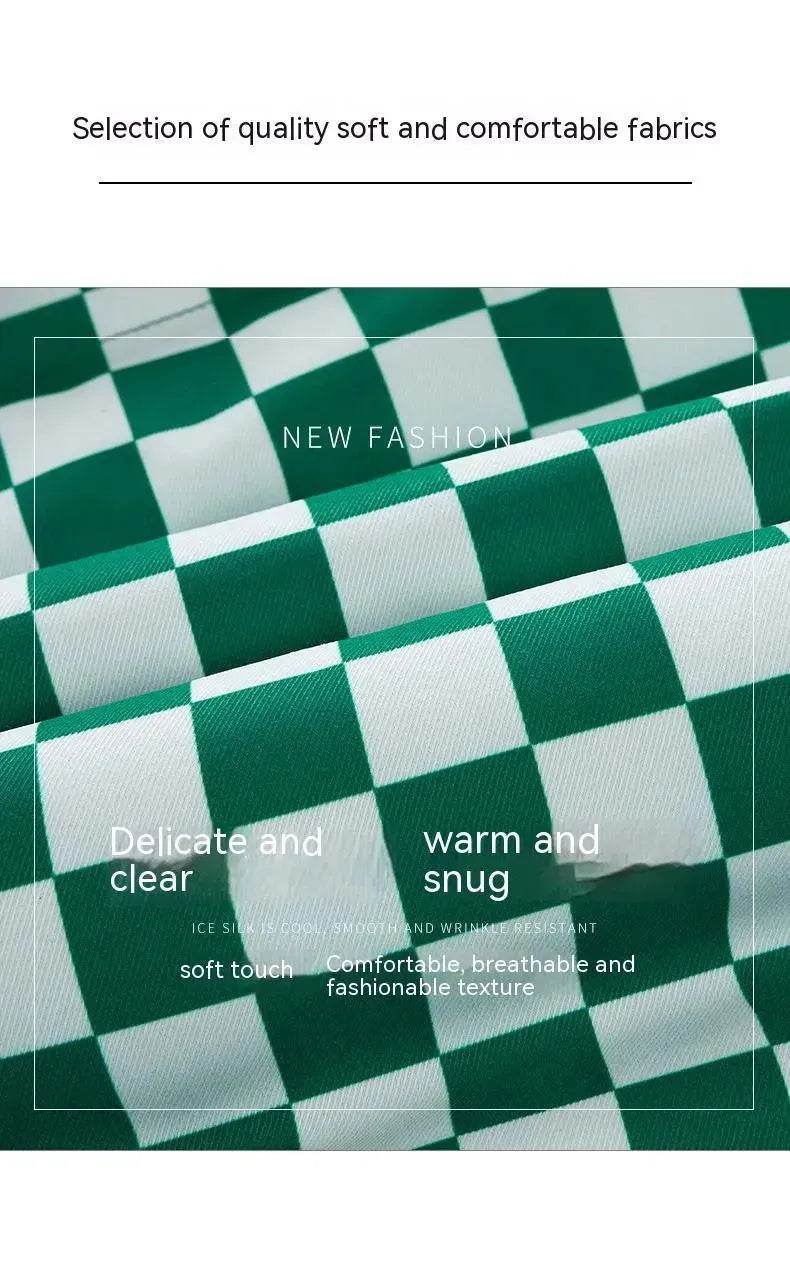 New Fall Winter Checkered Cotton padded Down Puffer Jacket men - Velora