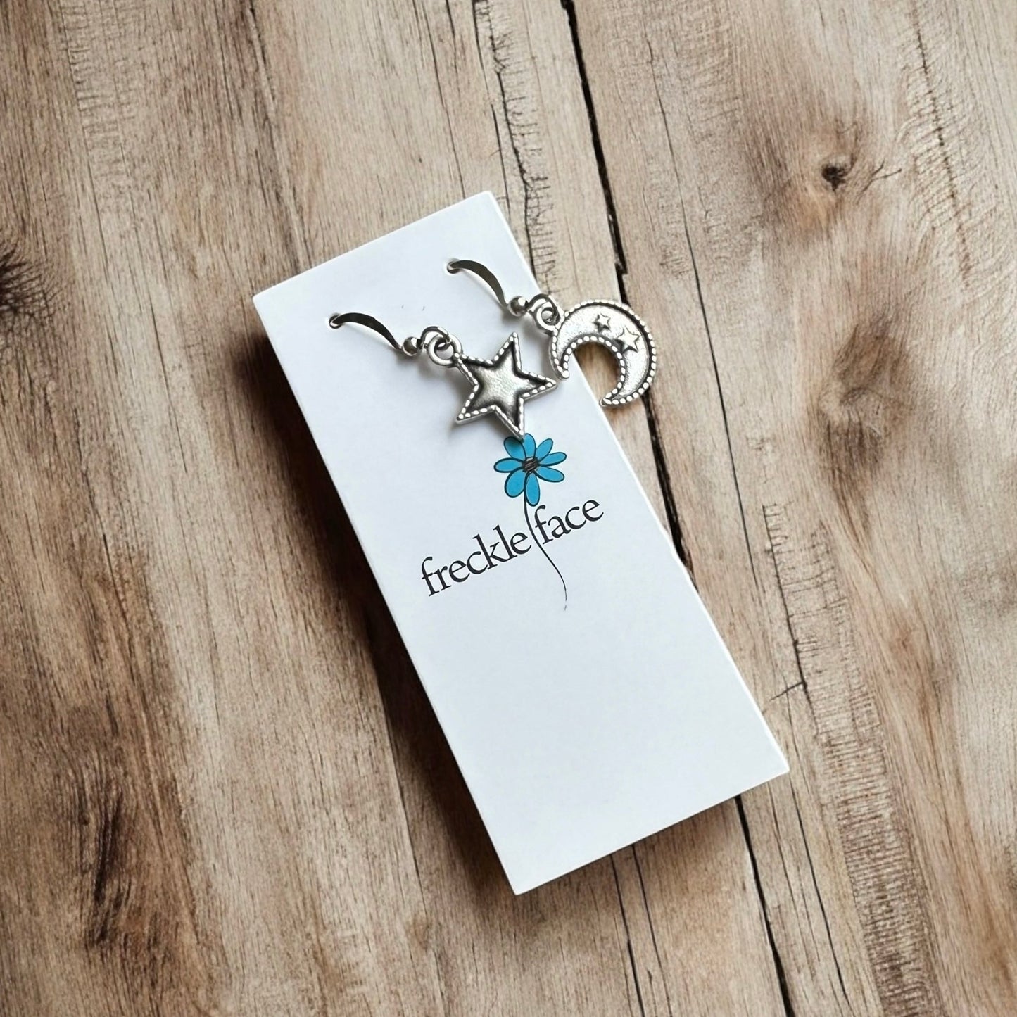 Mixed Moon & Star Earrings - Velora
