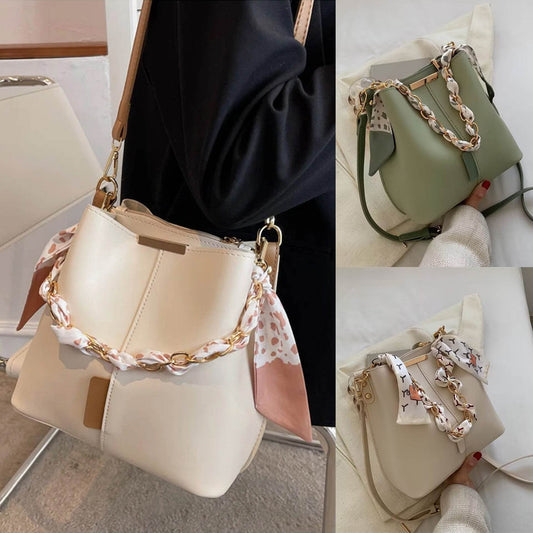 New Autumn And Winter Women's Crossbody Fashion Casual Underarm One Shoulder Versatile Bucket Bag - Velora