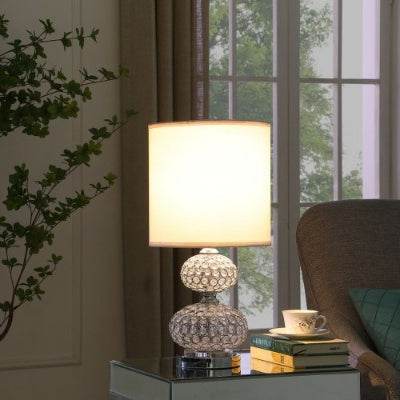 24 Mod Crystal Inspired Retro Table Lamp - Velora