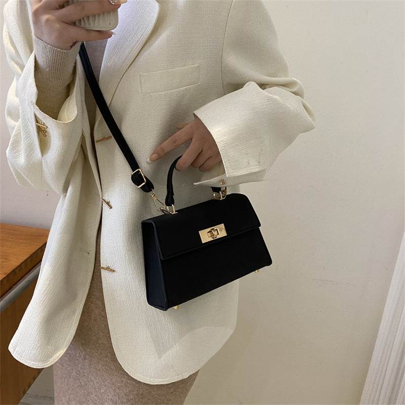 Color Bag Fashionable Simple High-grade Pattern Western Style Portable Crossbody Bag - Velora