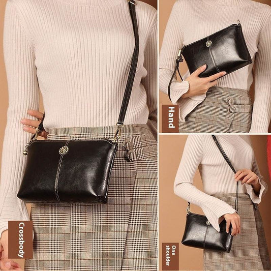 Clutch Double-layer Large Capacity Shoulder Messenger Bag - Velora