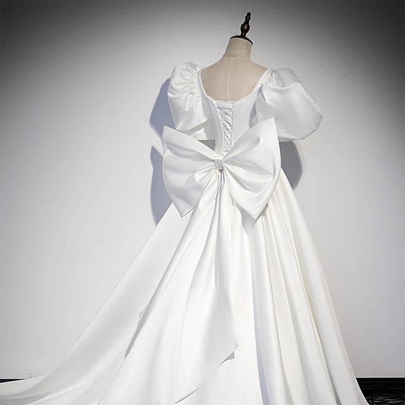 White Evening Dress Women's Banquet - Velora