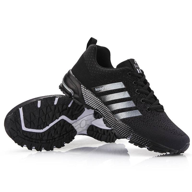 Casual Breathable Fly Woven Mesh Sneakers - Velora