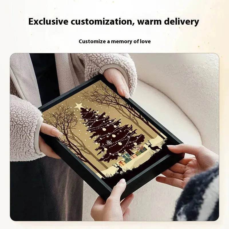 2024 New Luminous Christmas Tree Painting decorations Bluetooth Speaker integrated Gift Ideas - Velora