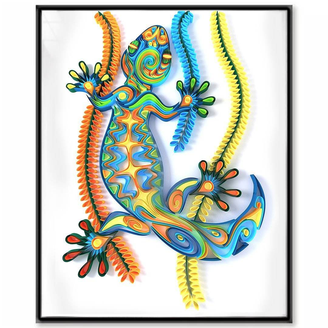 Quilted Paper Painting Creative Handmade Crafts - Velora