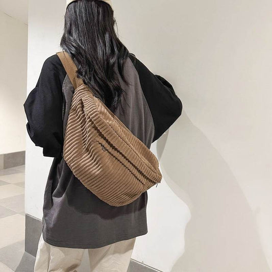 Women's Messenger Bag Simple Versatile Large Capacity - Velora