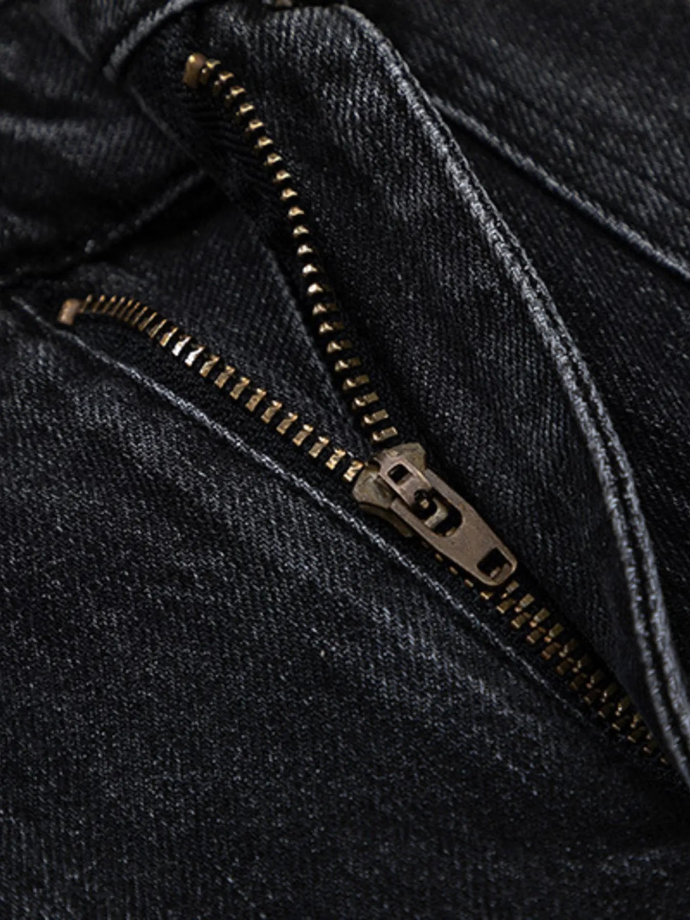 Men's High-Waisted Wide Leg Wash Jeans - Velora