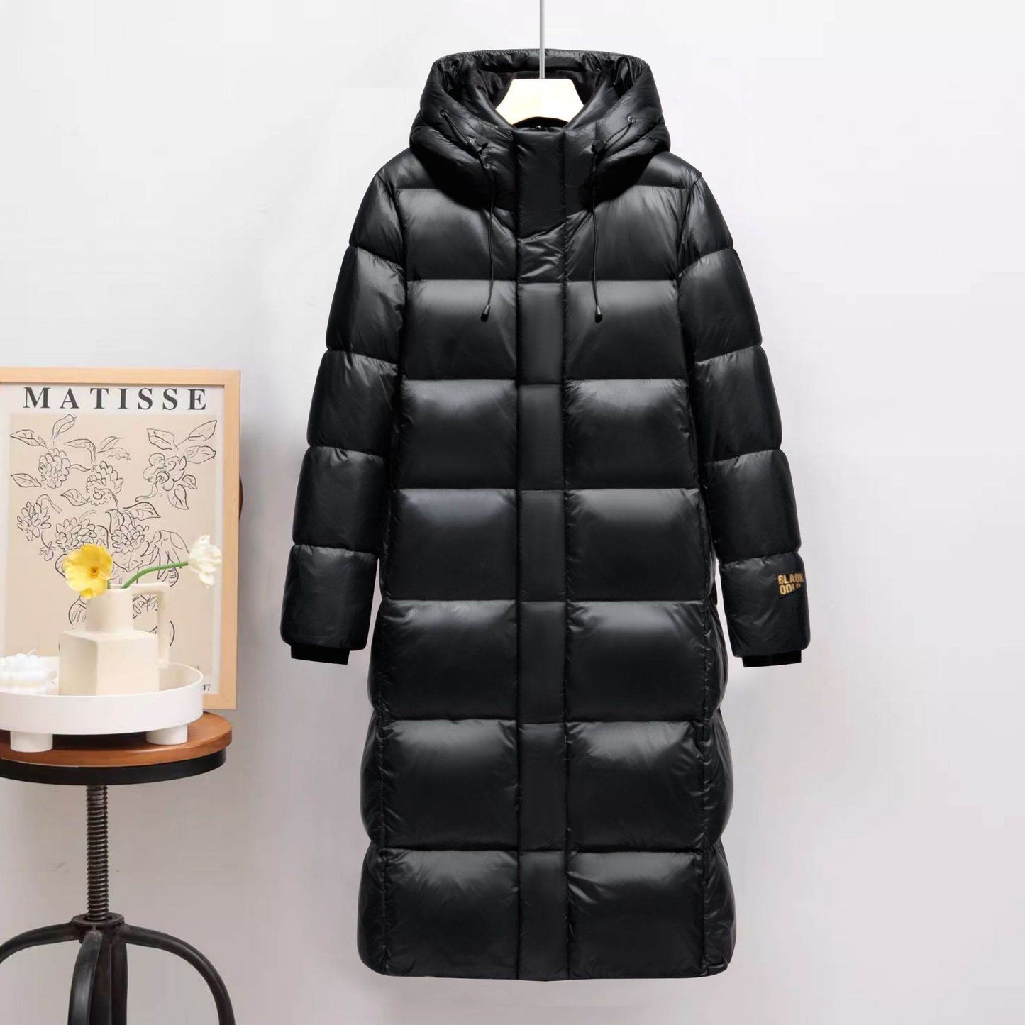 Winter New Down Jacket White Duck Down Thickened Hooded Jacket - Velora