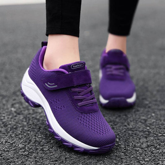 Running Shoes, Outdoor Key-step Sports Shoes, Thick-soled Height-increasing Shoes - Velora