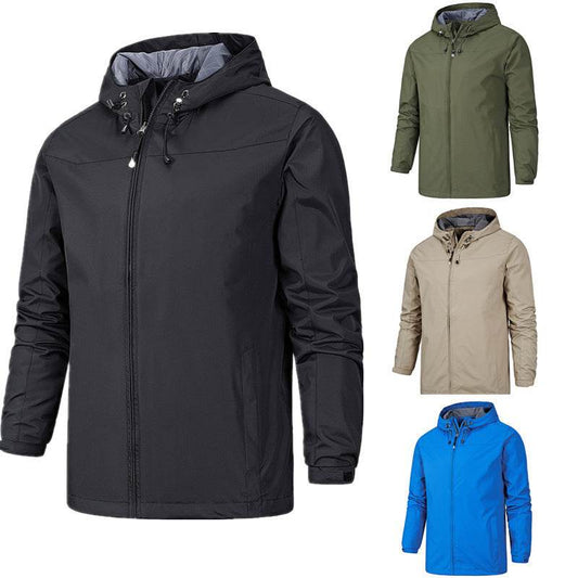 Outdoor Windproof And Waterproof All Season Mountaineering Jacket Jacket For Men - Velora