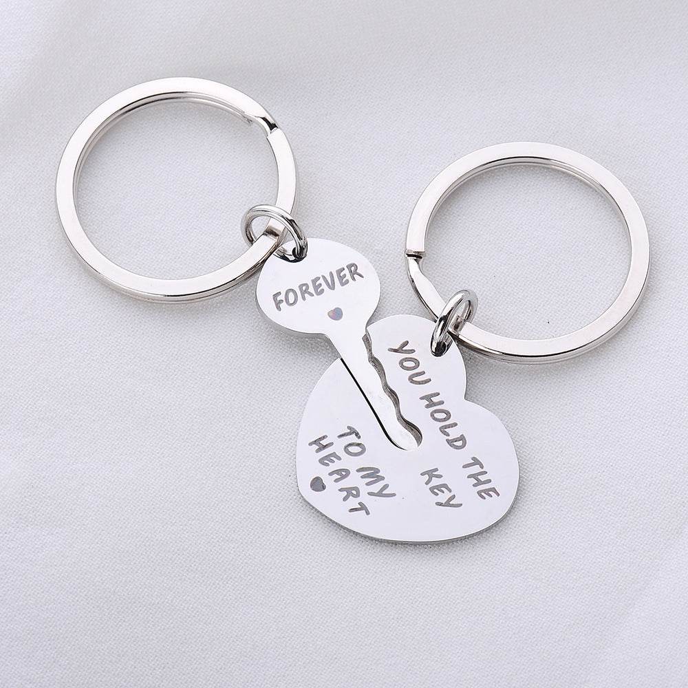 Popular Heart-shaped Keychain Set Keychain - Velora