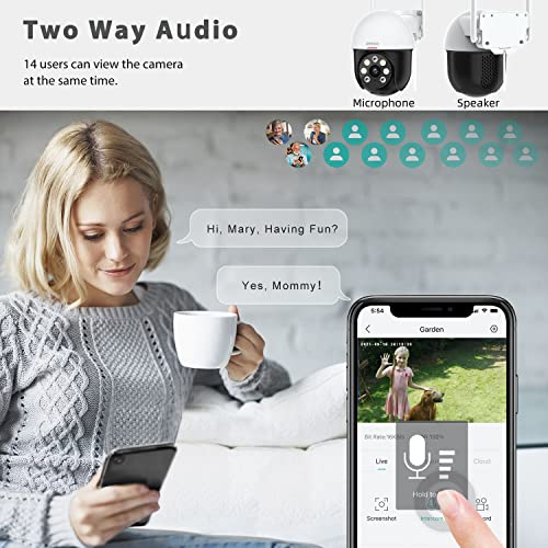 2K Security Camera Outdoor with Motion Tracking & Detection https://like2b-uy
