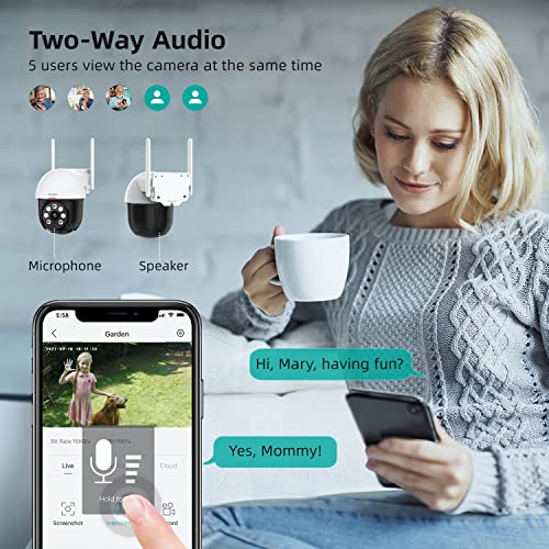 2K Security Camera Outdoor with Motion Tracking & Detection https://like2b-uy