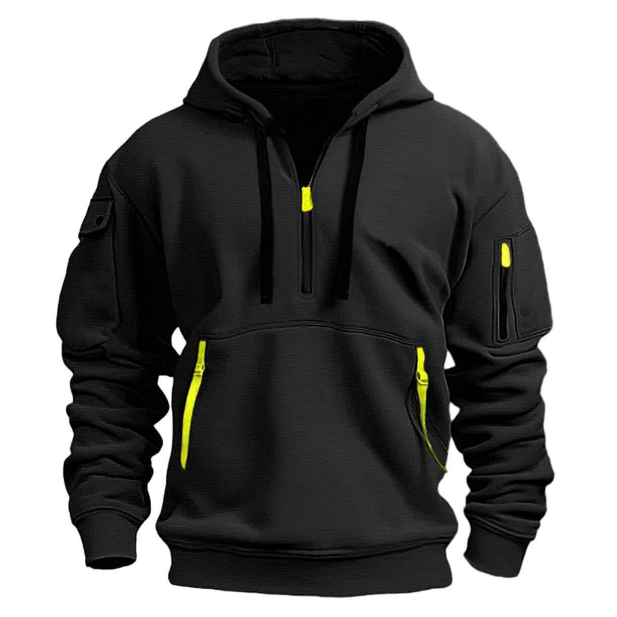 Dropped Shoulder Hooded Sweatshirt Men's Women's Plus Size Loose Pullover Fashion Sweatshirt - Velora