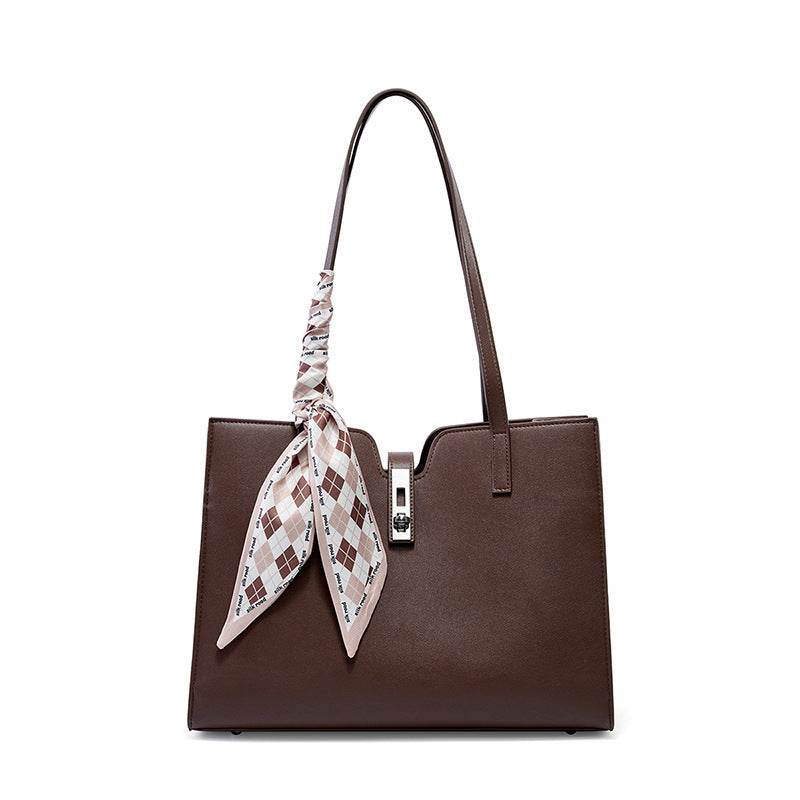 Summer Cowhide Tote Women's Casual Commuter Bag - Velora