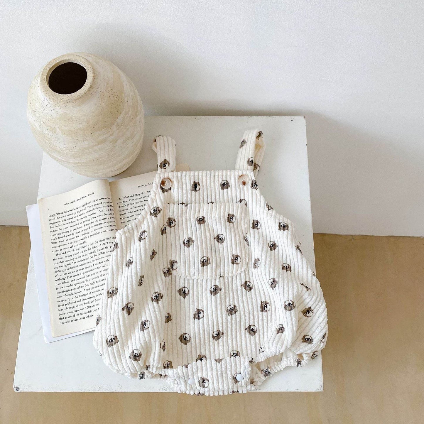 Cute Bear Baby Carrier Bodysuit - Velora