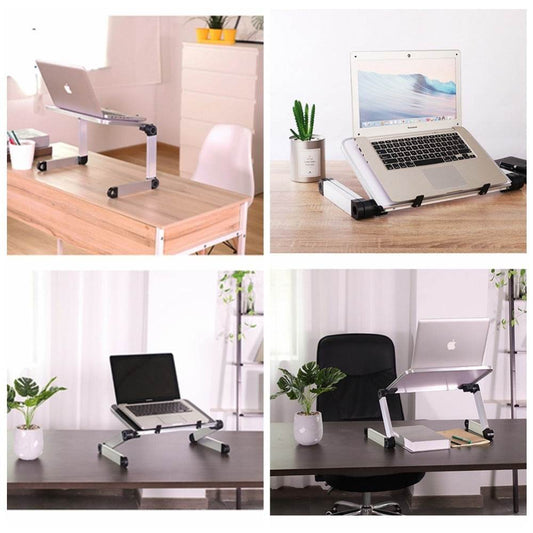 Foldable Laptop Stand Ergonomic Desk Tablet Holder - Velora