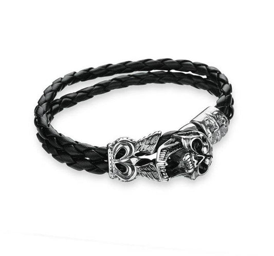 Stainless Steel Skull Bracelets - Velora