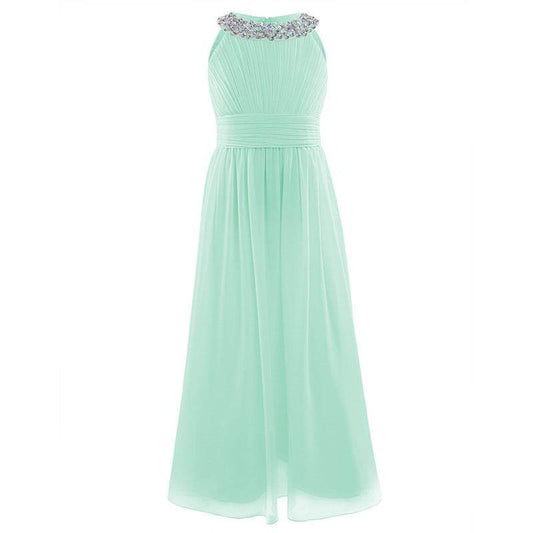 Girl Performing Piano Competition Birthday Dress Princess Dress - Velora