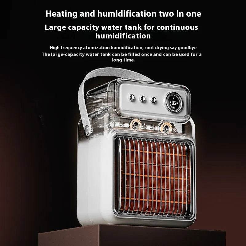 2 in 1 Indoor House Room Humidifier and Space Heater Warm Air Blower - Velora