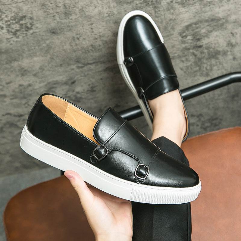 Fashion Loafers Men's Business Casual Slip-on Flats Shoes - Velora