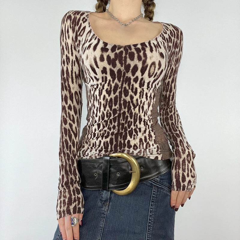 European And American Hot Girl Long-sleeved Bottoming Shirt - Velora