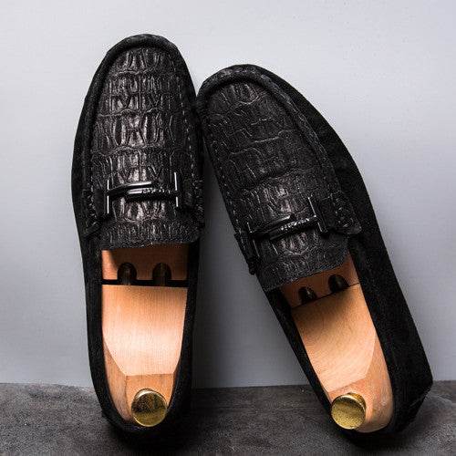 Casual Shoes Men's Peas Shoes Driving Low-Top Flat Shoes - Velora