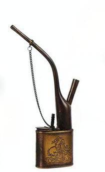 Environmental Protection Blister Card Installed Copper Hookah - Velora