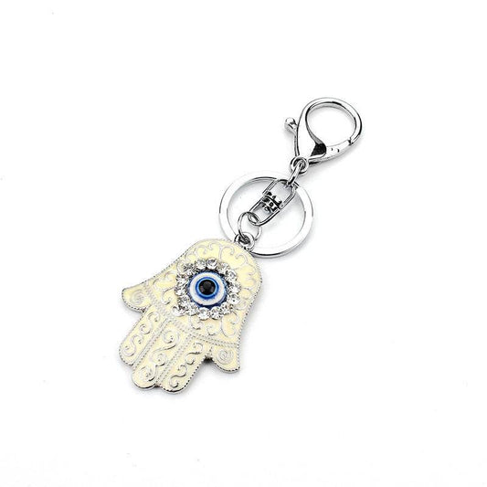 Creative Demon Eye Palm Keychain - Velora