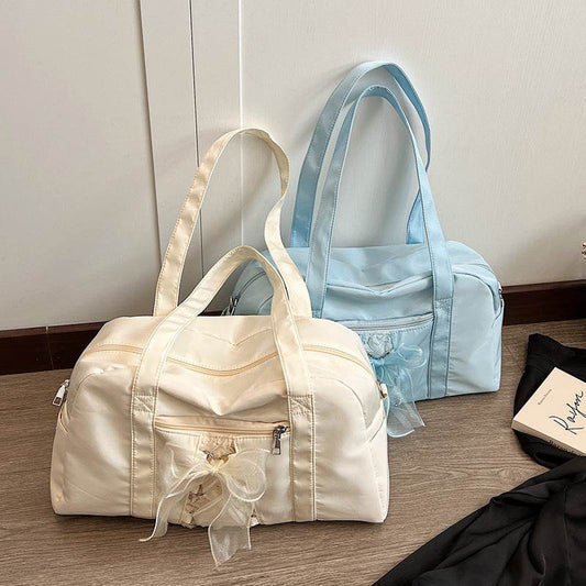 Spring And Summer Nylon Large Capacity Shoulder Bag - Velora