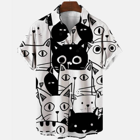 Digital Printed Large Shirt For Men - Velora