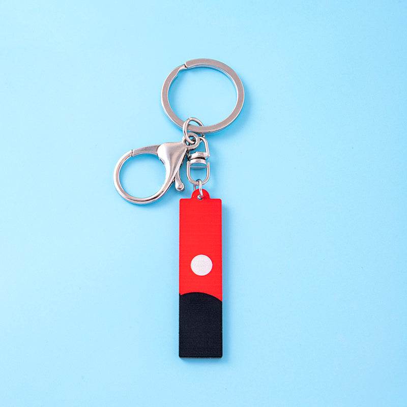 Anime Tokyo Revengers Izana Kurokawa Rectangle Acrylic Pendant Keychains With Clasp - Velora
