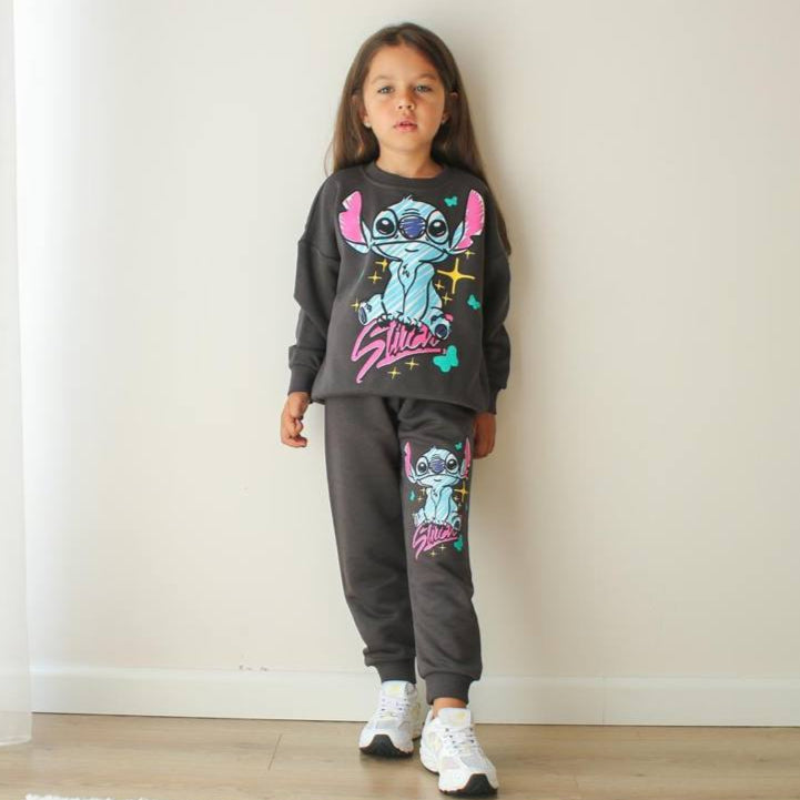 Furry Colors Girls Joggers Set