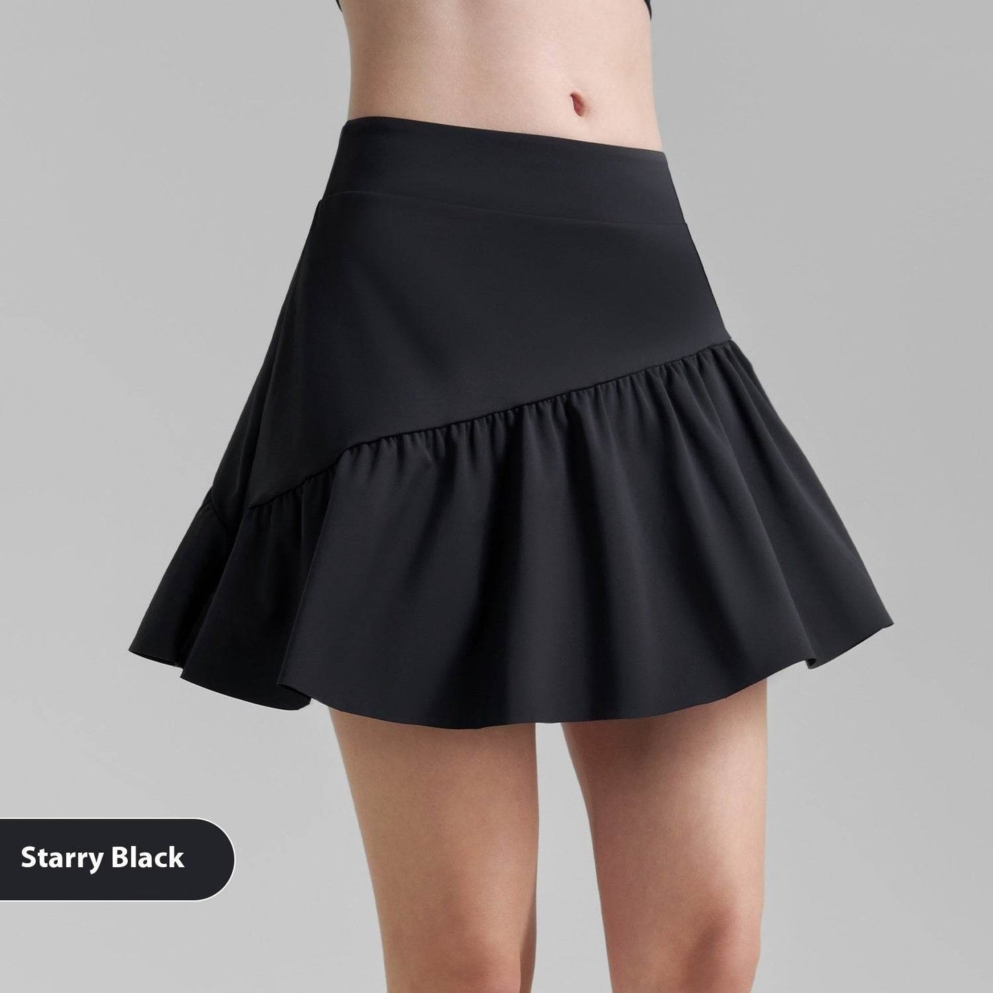 Pleated Fitness Yoga Skirts Sports Tennis Skirt - Velora