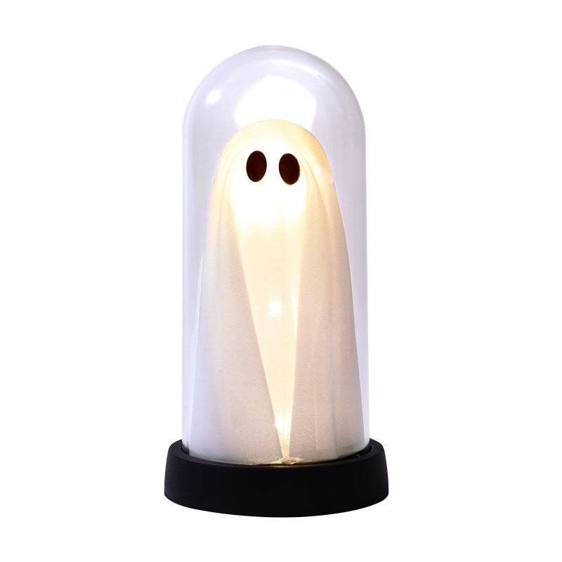 Halloween Atmosphere Decoration Desktop Ghost Small Night Lamp Ornaments - Velora