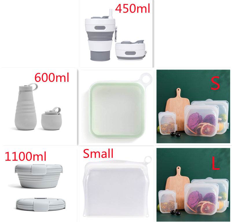 Portable Lightweight Silicone Kids Sandwich Container - Velora
