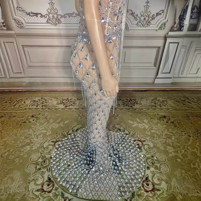 No Back Traceless Sexy Elegant Fishtail Gown - Velora
