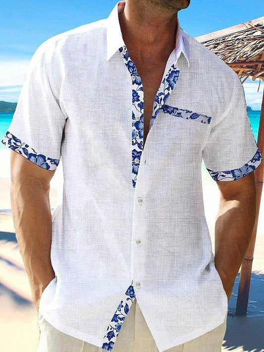 Men's Summer Vacation Seaside Casual Shirts - Velora